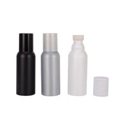 Skokrämsflaska i plast med lock PZ101